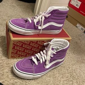 Purple High Top Old Skool Vans